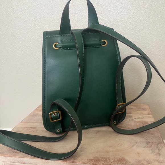 Coach Forest Green Backpack, Re-issue - Picture 2 of 7